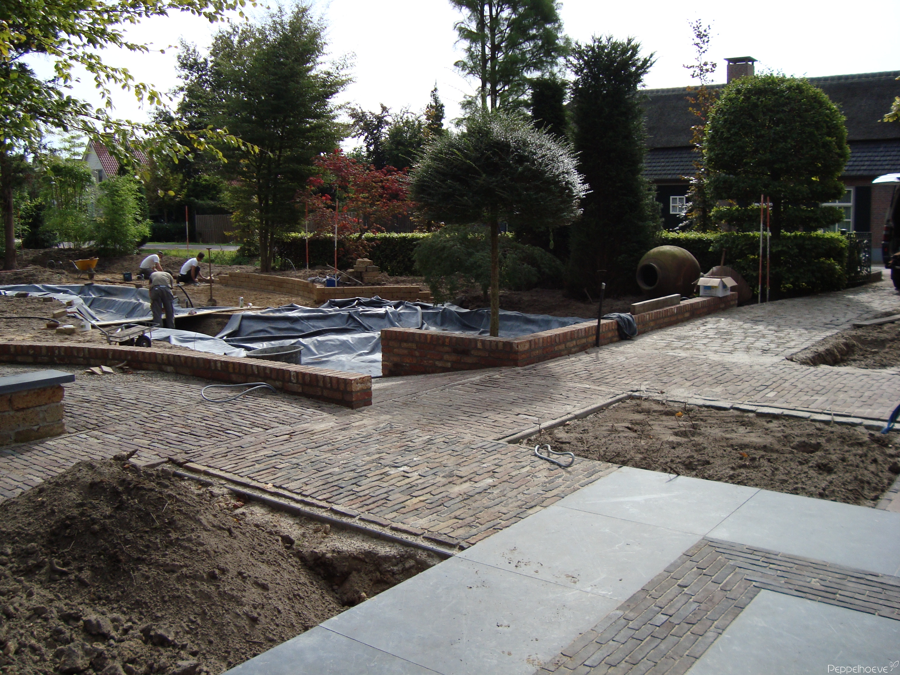 Tuinaanleg Peppelhoeve